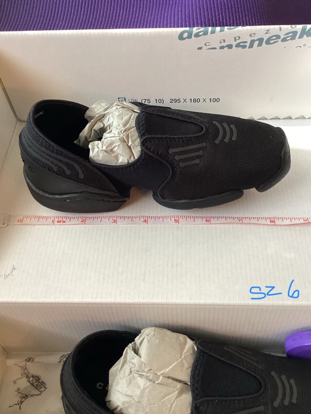 Capezio‎ Dansneaker Dance Sneaker Shoes sz 5 NEW Jazz Hip Hop - Picture 8 of 12